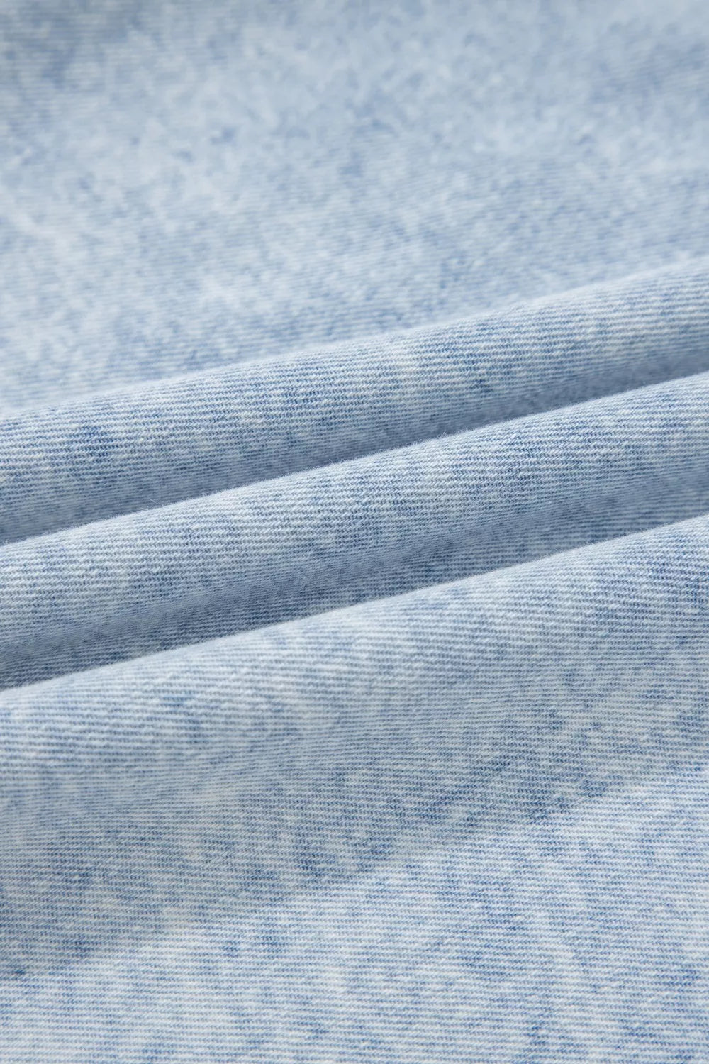 fabric swatch of denim top