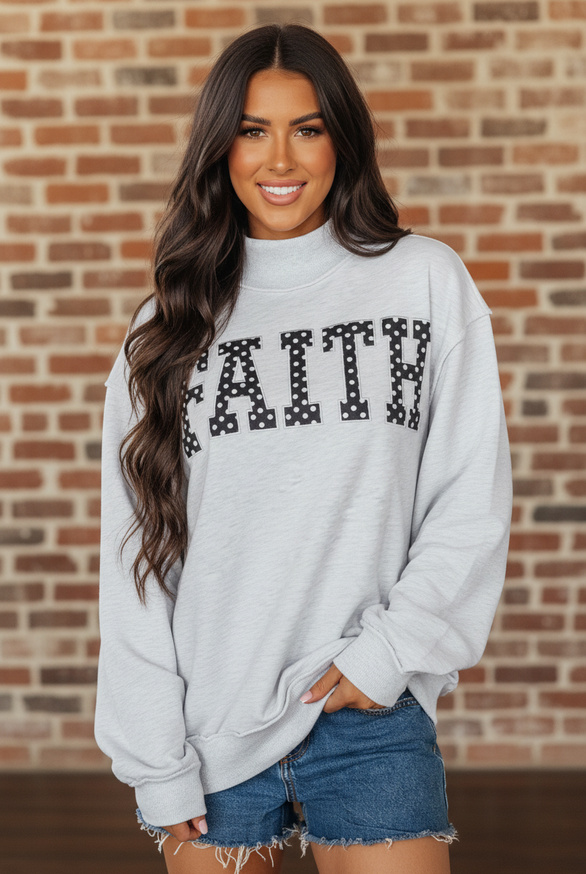 FAITH Oversized Detail