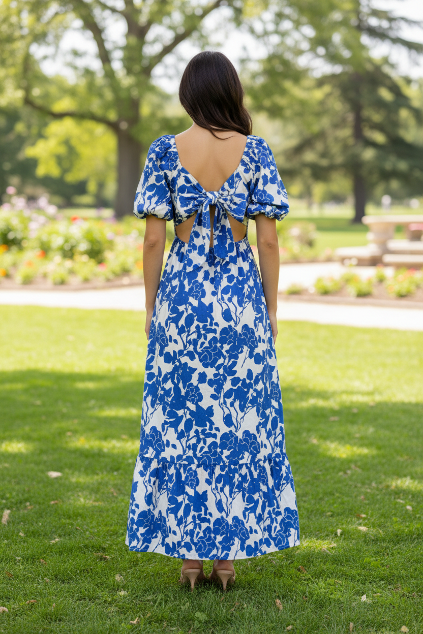 Full length back view - park