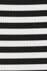 White Black Stripe Flat Lay