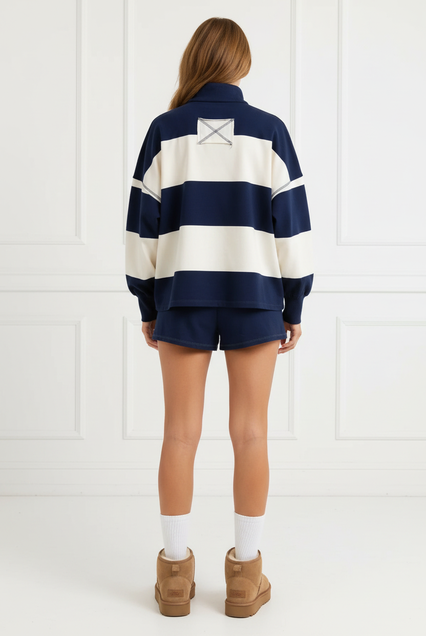 Wide Stripe Top – Back