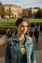 Baylor Bears Charm Necklace Model Shot