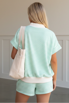 Green Stripe Set - Back