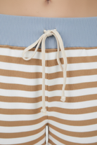 Khaki – Drawstring Detail