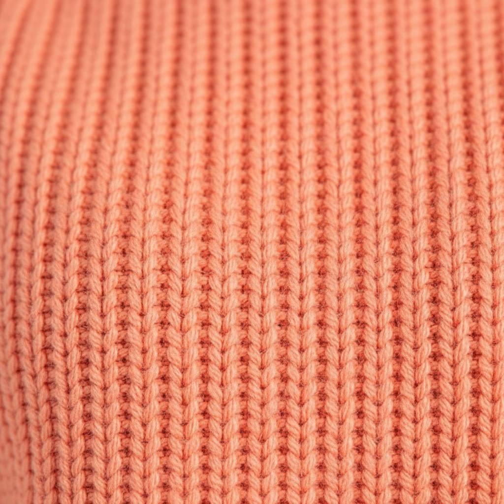 Papaya Fabric Close-Up