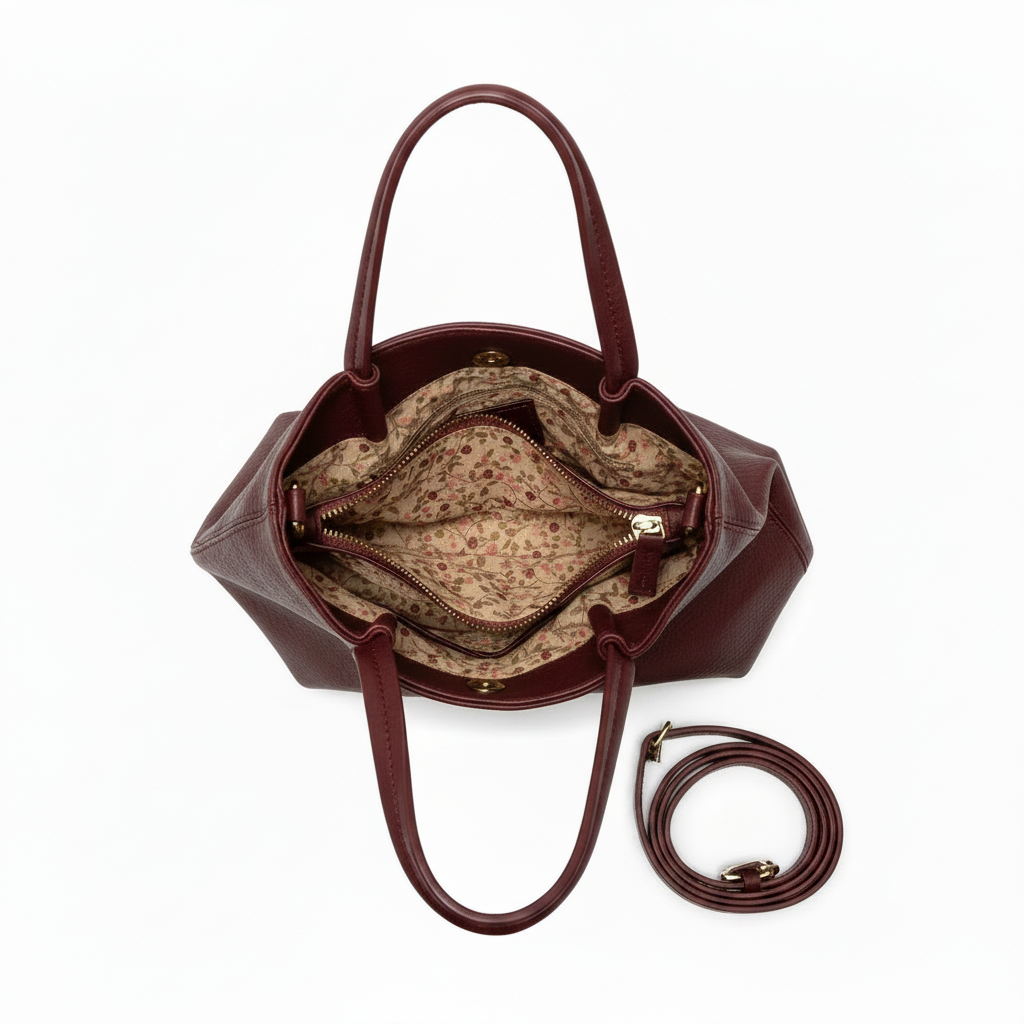 Wine Bag - Open Floral Lining